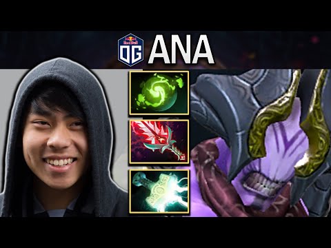 OG.ANA SMURF FACELESS VOID WITH 25 KILLS & REFRESHER - DOTA 2 PRO GAMEPLAY