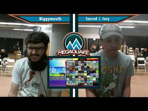 Megaquake Invitational - L. Finals - Biggymouth(ROB) vs Sacred | Jory(Bowser, Yoshi)