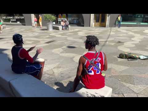 Bassidi Kone and Bwazan - Mali Foli Drum and Dance / Helsinki Finland  - Summer 2022