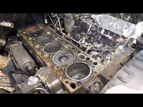 Cummins 5.9 head stud head gasket replacement advice number 6 cylinder hot