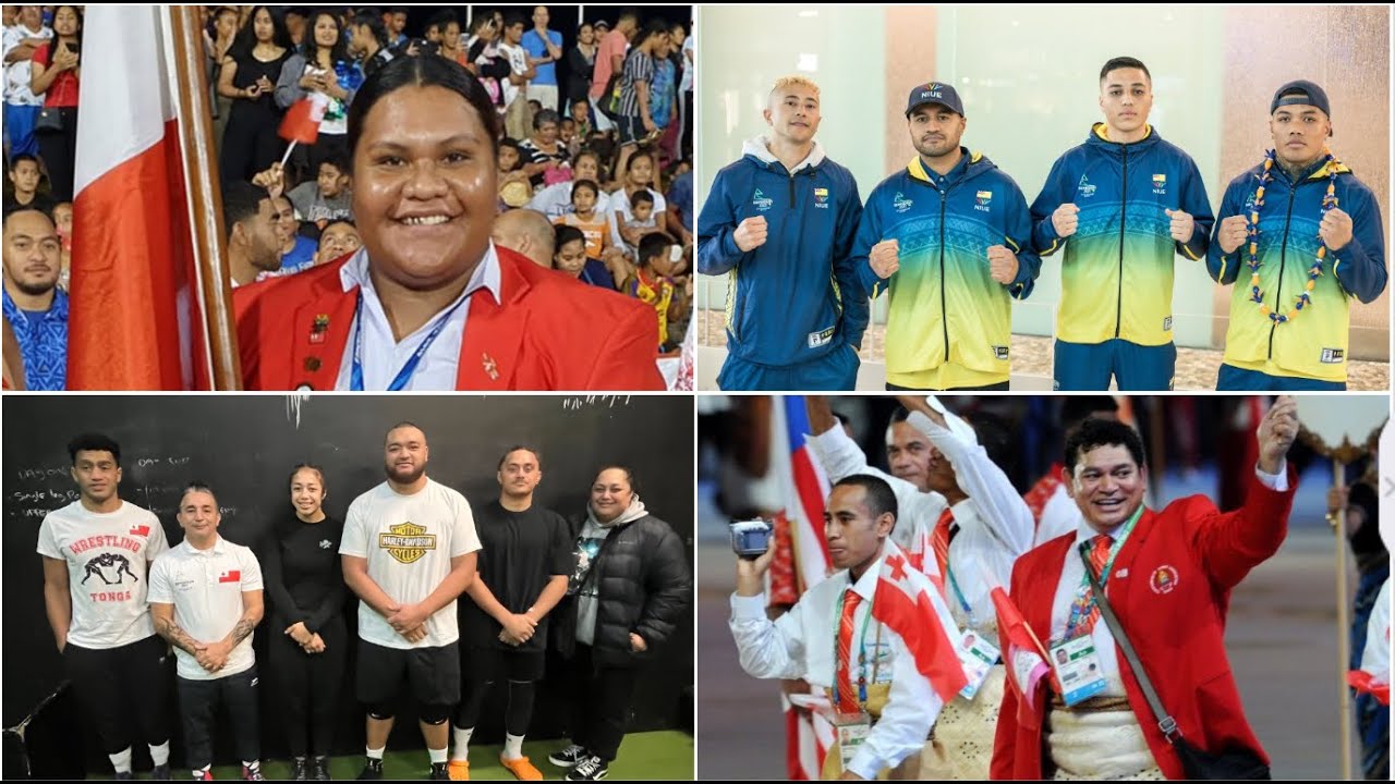 Sports Talk - Commonwealth Games edition:  Niue Boxing, Tonga Shot Put & Wrestling