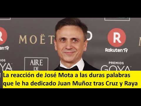 La reacción de José Mota a las duras palabras que le ha dedicado Juan Muñoz tras Cruz y Raya