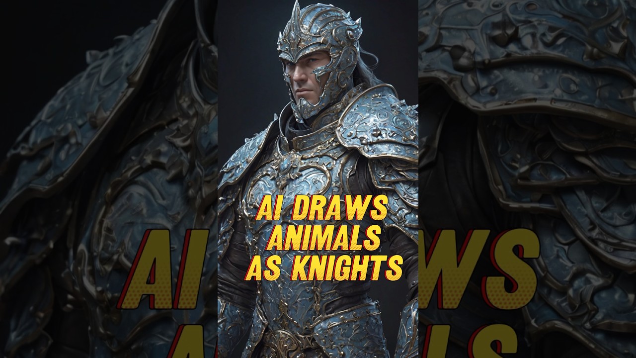 Ai generated Images Of Animals as Knights ! #midjourney #aiart #aiartwork #animals as #knights