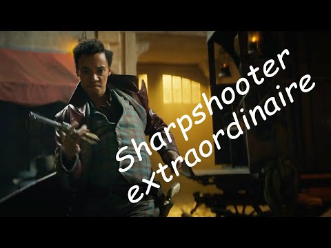 Jesper shooting things with style for 3 minutes straight | shadow and bone season 2