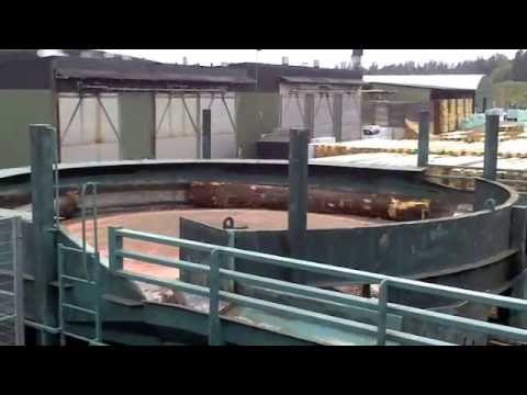 Studiebesök på sågverket  Unnefors Södra