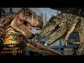 Tarbosaurus vs Giganotosaurus - Jurassic World Evolution 2 [4K]