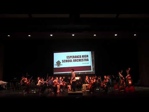 Esperanza HS Sinfonia Orchestra 2018 End of Year Award Concert