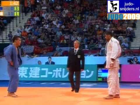 Judo 2009 Rotterdam: Temuulen Battulga (MGL) - Ramadan Darwish (EGY) [-100kg].