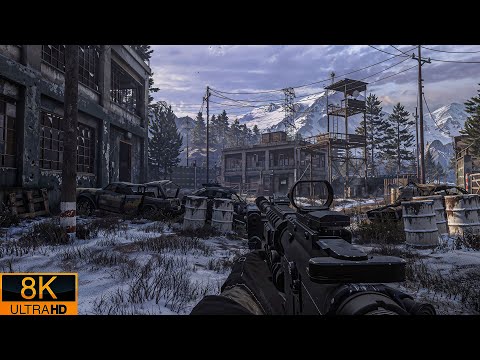 Sabotage the  ICBM Facility｜Altay Mountains, Russia｜Modern Warfare Remastered｜8K
