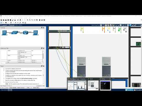 10.4.4 - Lab - Build a Switch and Router Network