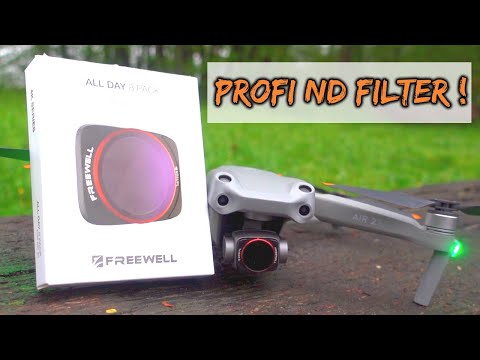 DJI Air 2s Footage ND Filter für den Profi ! Neu das Freewell All Day 8 Pack Filterset 2021 !