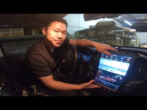 Installation Video 12.1 inch vertical screen head unit for 2015 - 2019 Chevy Colorado and GMC Canyon