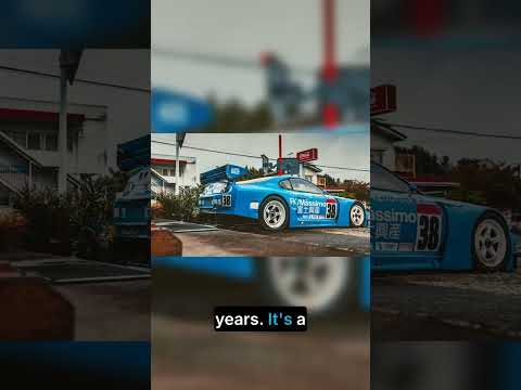 Toyota Supra Racer... now a Flower Bed?! #ClassicCars #Automotive