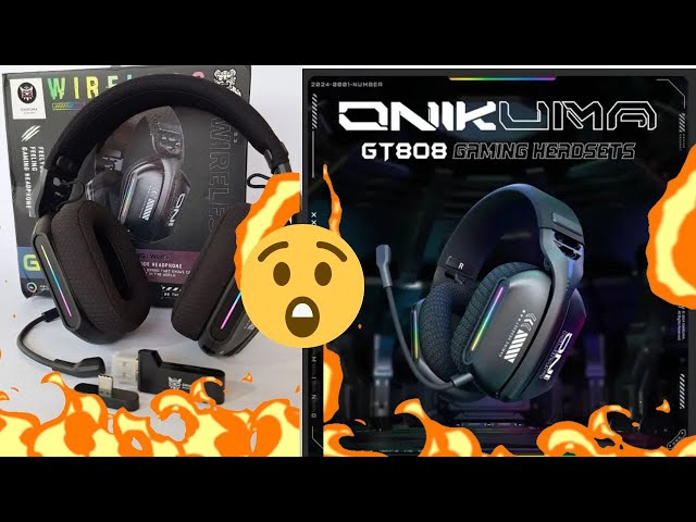 Vídeo relacionado con Kavolet Auriculares para Juegos RGB con Micrófono Omnidireccional e Iluminación RGB Dinámica para Jugadores y Streamers. Auriculares Supraaurales Juegos, Ligeros y Cómodos (Negra)