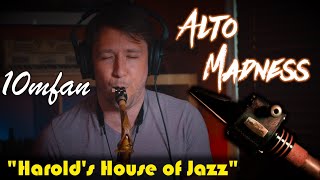 The Brand New 10mfan ALTO MADNESS Mouthpiece! "Harold's House of Jazz" (Richie Cole)
