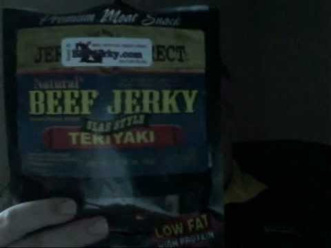 BBTJerky.com Natural Beef Jerky Teriyaki slab style...