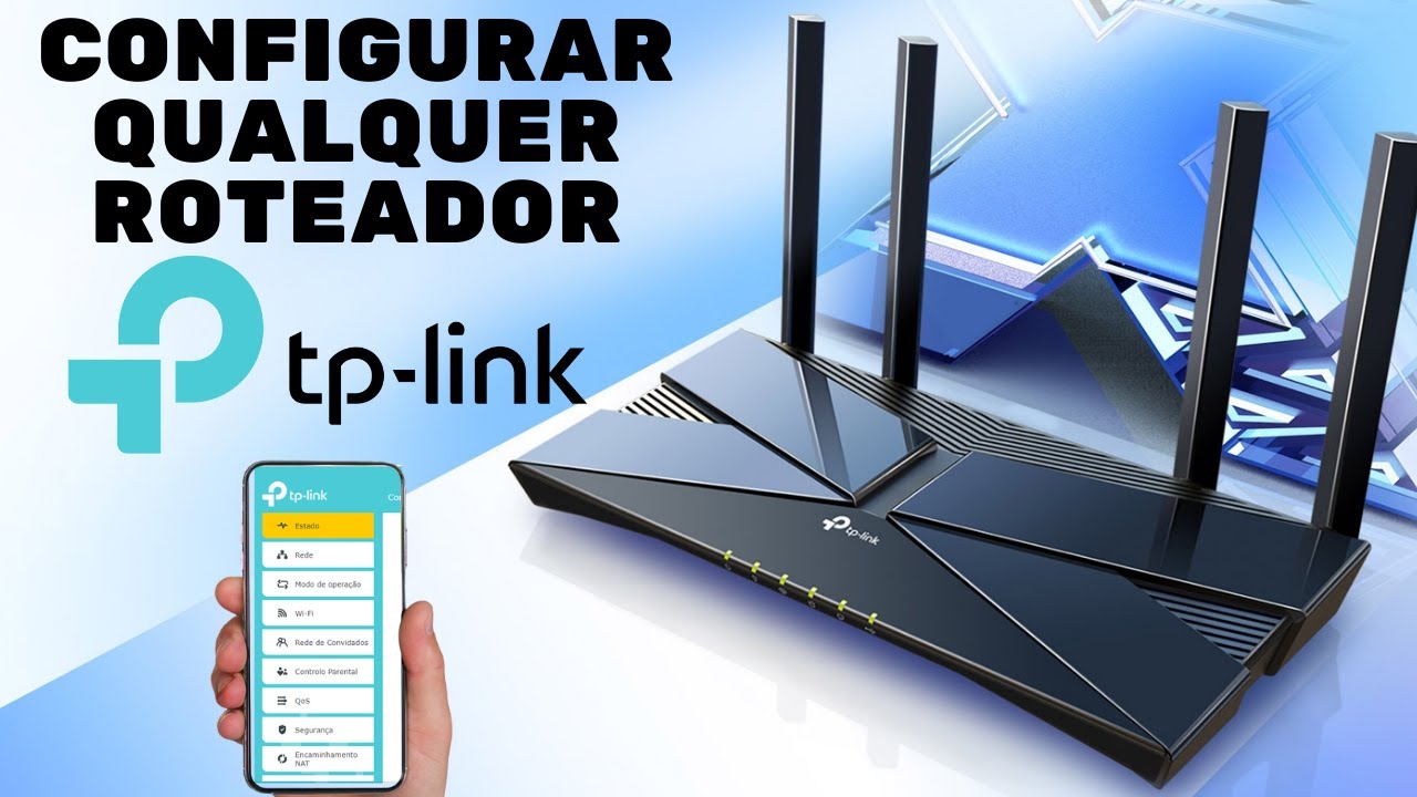 Como CONFIGURAR  pelo celular qualquer Roteador TPlink