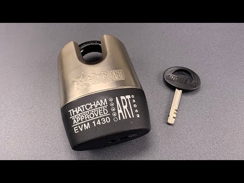 [1008]原創OnGuard "野獸 "掛鎖被挑中 ([1008] The Original OnGuard “Beast” Padlock Picked)