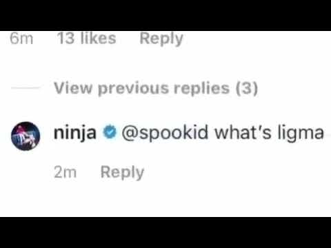 Ninja Ligma we got him meme