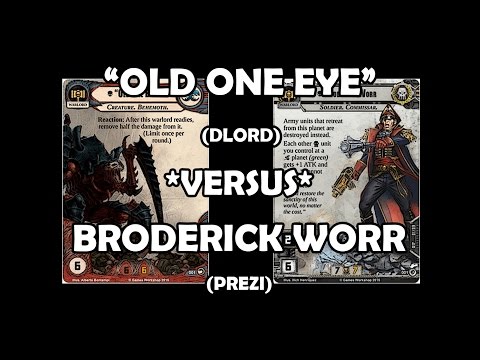 The Black Crusade Winter 2016 Championship Match - Warhammer 40,000: Conquest