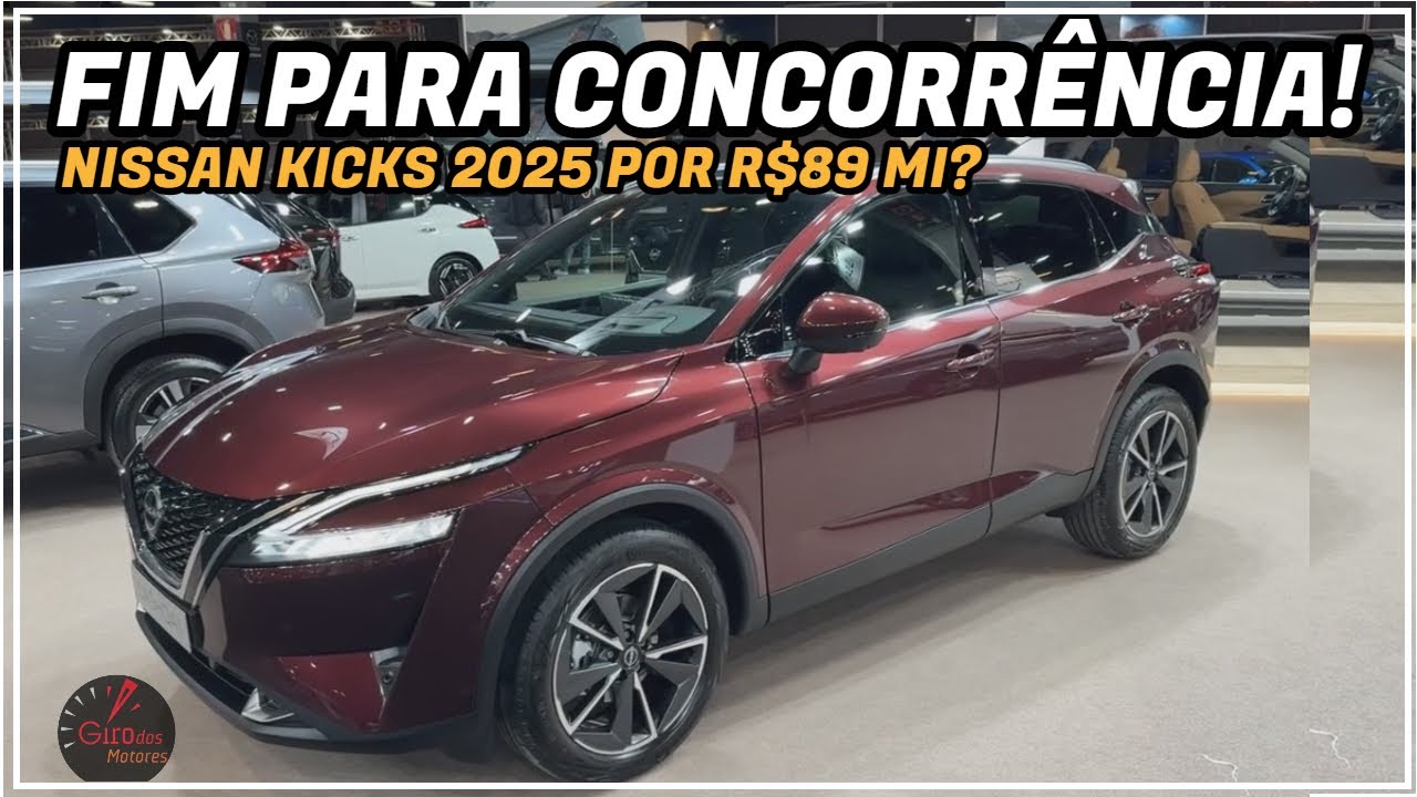 NOVO NISSAN KICKS 2025 MELHOR QUE HYUNDAI CRETA E YARIS CROSS SUV COMPACTO LIDER