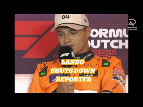 Lando Norris FIRES BACK at Reporter’s Stupid Question– Full Interview Drama