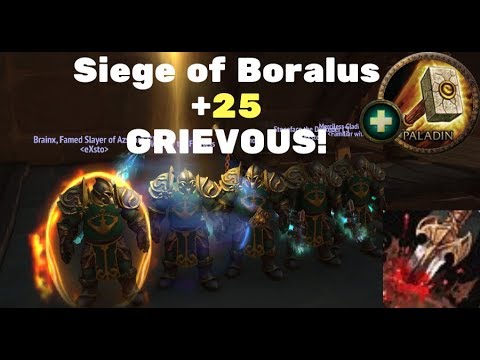 Siege of Boralus +25! - Holy Paladin