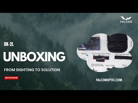 Unboxing the NEW Falcon Ymir Y1L (DK-2L): 2K Night Vision + 800m LRF + Smart Ballistics!