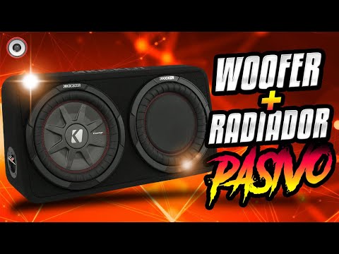 New Kicker Subwoofer + Passive Radiator | AudioOnline
