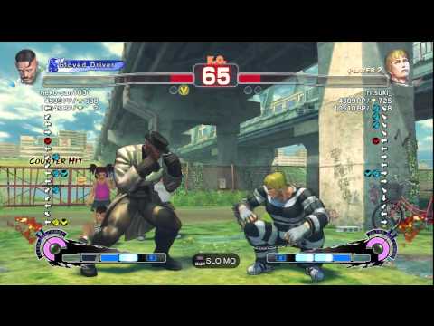 neko-san1031 [Dudley] vs. ritsuki [Cody] | PS3 SSF4 Arcade Edition