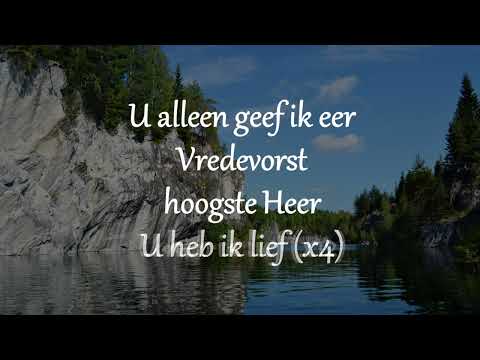 Opwekking met tekst 500 Heer ik prijs Uw naam