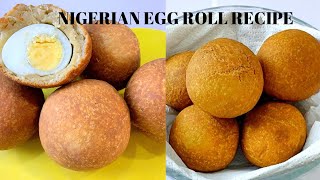 How to make Nigerian finest EGG ROLLS | Nigerian EGG ROLL Recipe For Commercial and Beginners