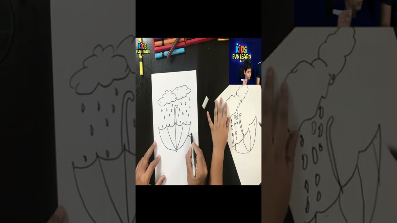 On this earthy day lets save some water drawing #shorts