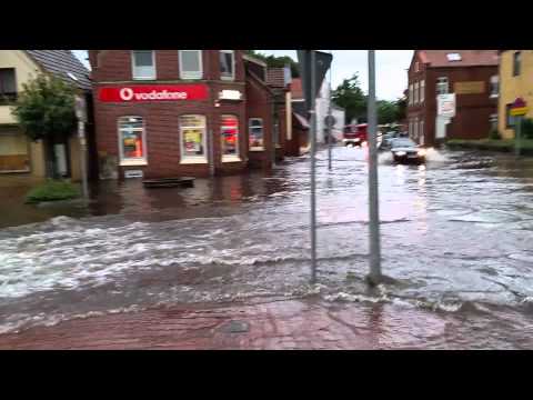 Weener unter Wasser - 30.08.2014