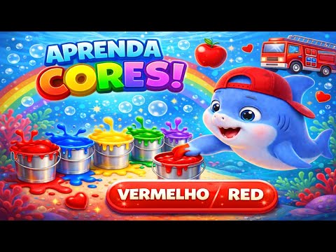 ❤️TOP 2- Onde Está a COR VERMELHA? | Aprenda as Cores com o Tuto ???? ❤️