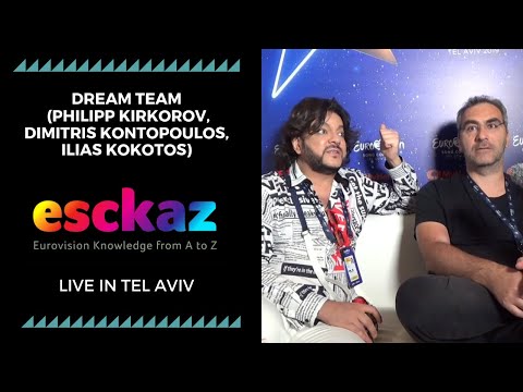 ESCKAZ in Tel Aviv: Dream Team (Philipp Kirkorov, Dimitris Kontopoulos, Ilias Kokotos)