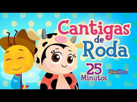 CANTIGAS DE RODA - Bia&Nino [vídeo para criança]