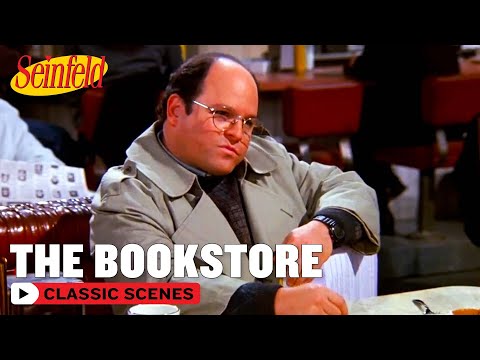 George Takes A Book Into The Bathroom | The Bookstore | Seinfeld