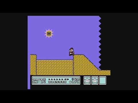 World 2-DESERT (QUICKSAND) ~ SUPER MARIO BROS. 3 ~ NES CLASSIC EDITION ~ NO COMMENTARY 1bi