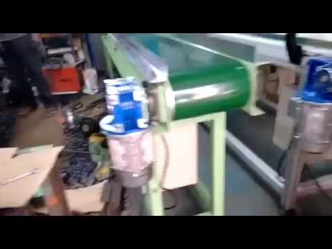 Pvc belt conveyor system