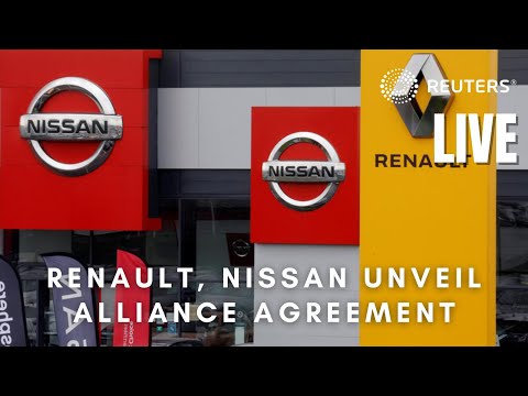 Thumbnail for LIVE: Renault, Nissan unveil alliance agreement by Renault, Car, Nissan