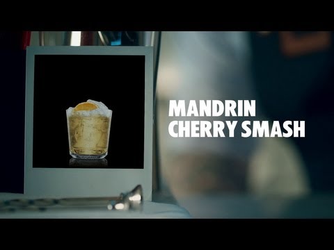 MANDRIN CHERRY SMASH DRINK RECIPE - HOW TO MIX