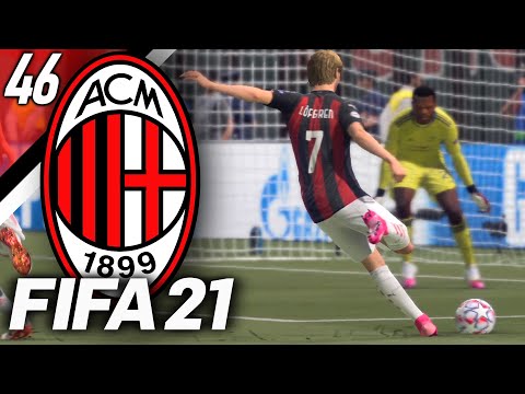 MANCHESTER UNITED CHAMPIONS LEAGUE QUARTER-FINALS!! FIFA 21 AC MILAN CAREER MODE #46