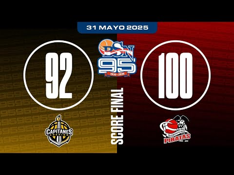 Resumen - Capitanes de Arecibo vs. Piratas de Quebradillas - BSN 2025
