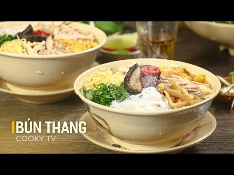 #CookyVN - Cách làm BÚN THANG Hà Nội ngon khó cưỡng tại nhà - Cooky TV