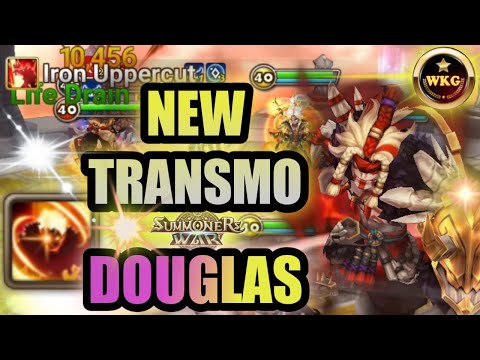 NEW TRANSMO DOUGLAS (FIRE STRIKER) - Summoners War