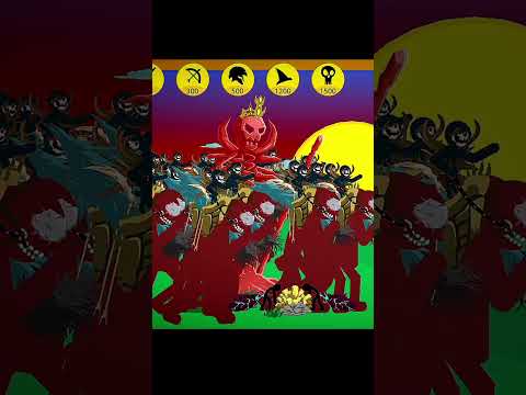 Greatest Of All Time My Team In STICK WAR LEGACY #stickwarlegacy #gaming #stickman #games #meme