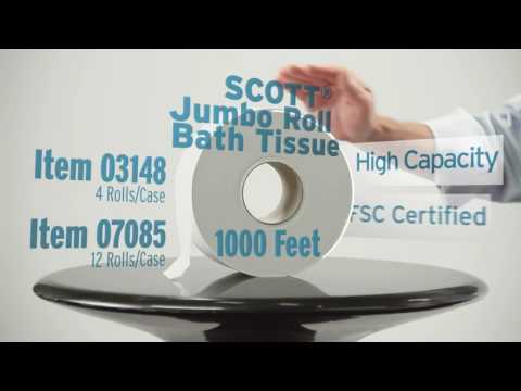 Scott toilet tissue compact jumbo roll
