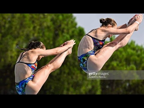 Софія Лискун та Ксенія Байло - синхрон 10м | Рим 2022, Чемпіонат Європи