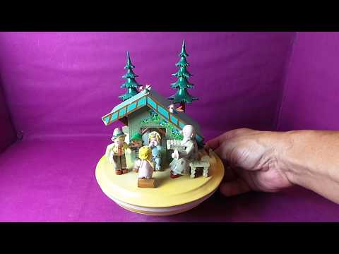 Steinbach uralte Spieluhr Nr.157 - seltenes Sammlerstück aus dem Erzgebirge